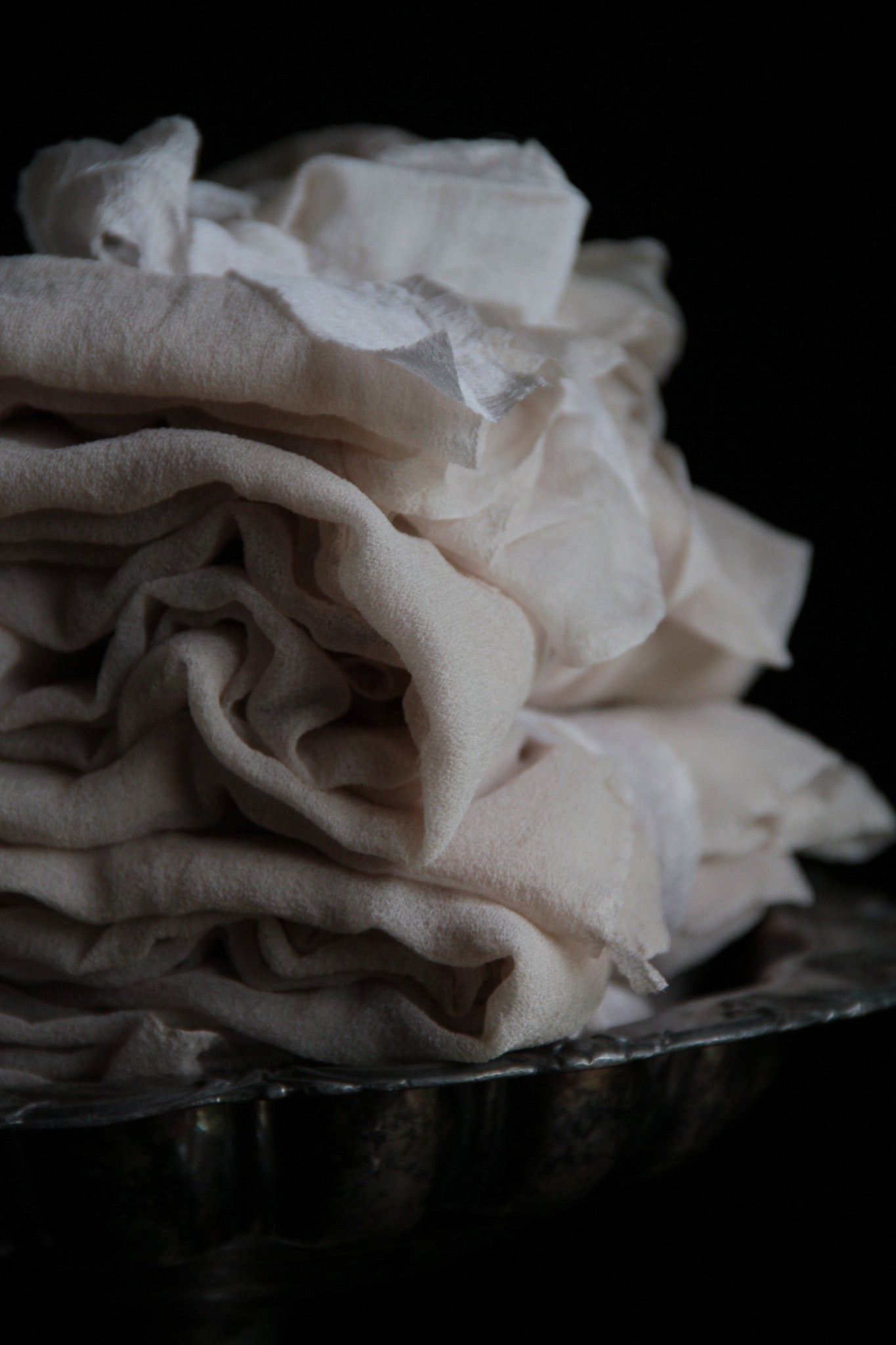 Dove {Sheer Silk Runner}