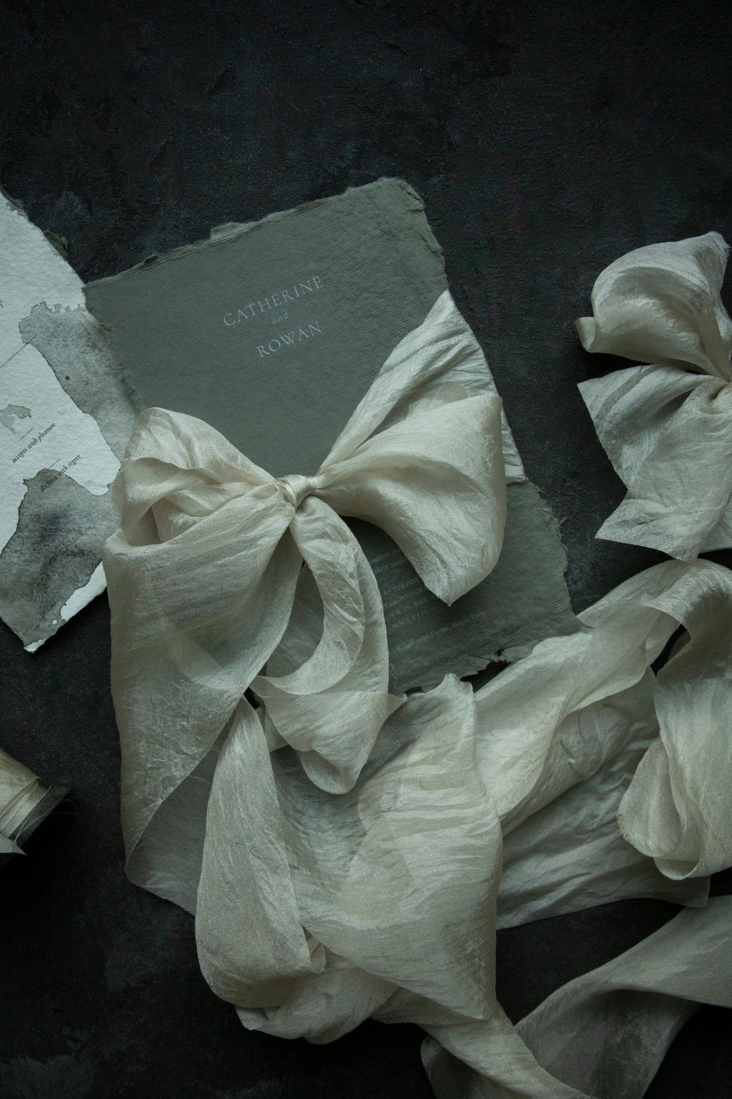 Dove {Ethereal} Silk Ribbon