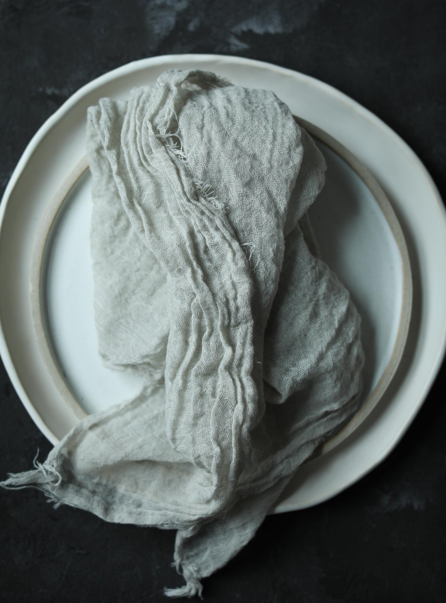 Dove Gray / Plant Dyed Napkin Sets