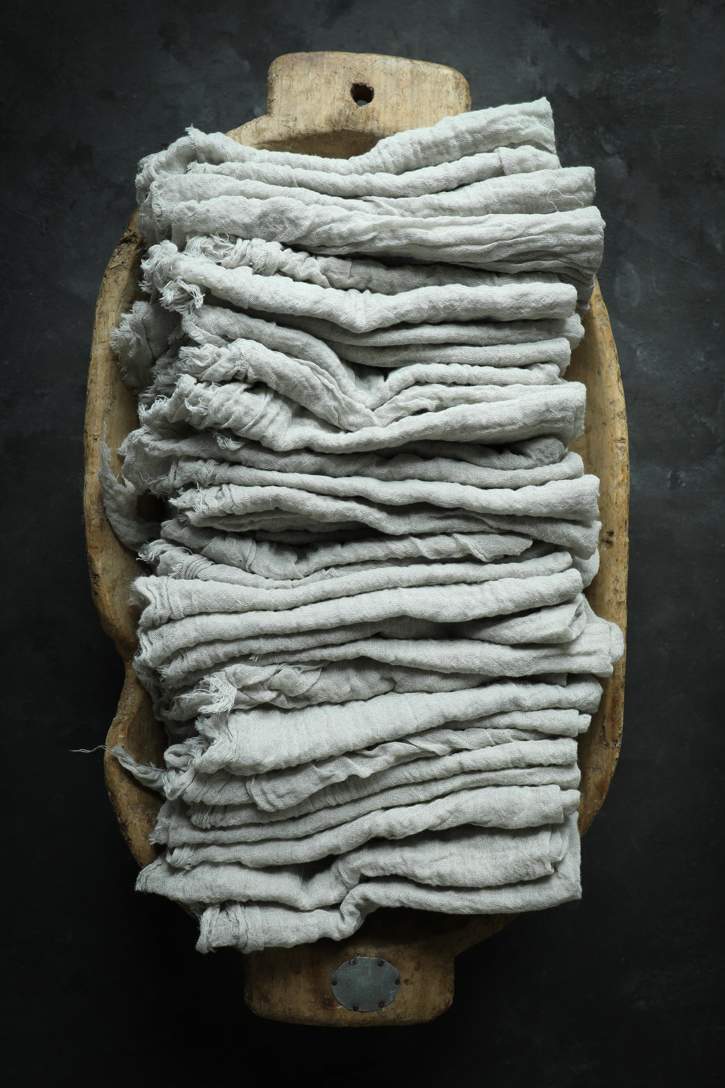 Dove Gray / Plant Dyed Napkin Sets