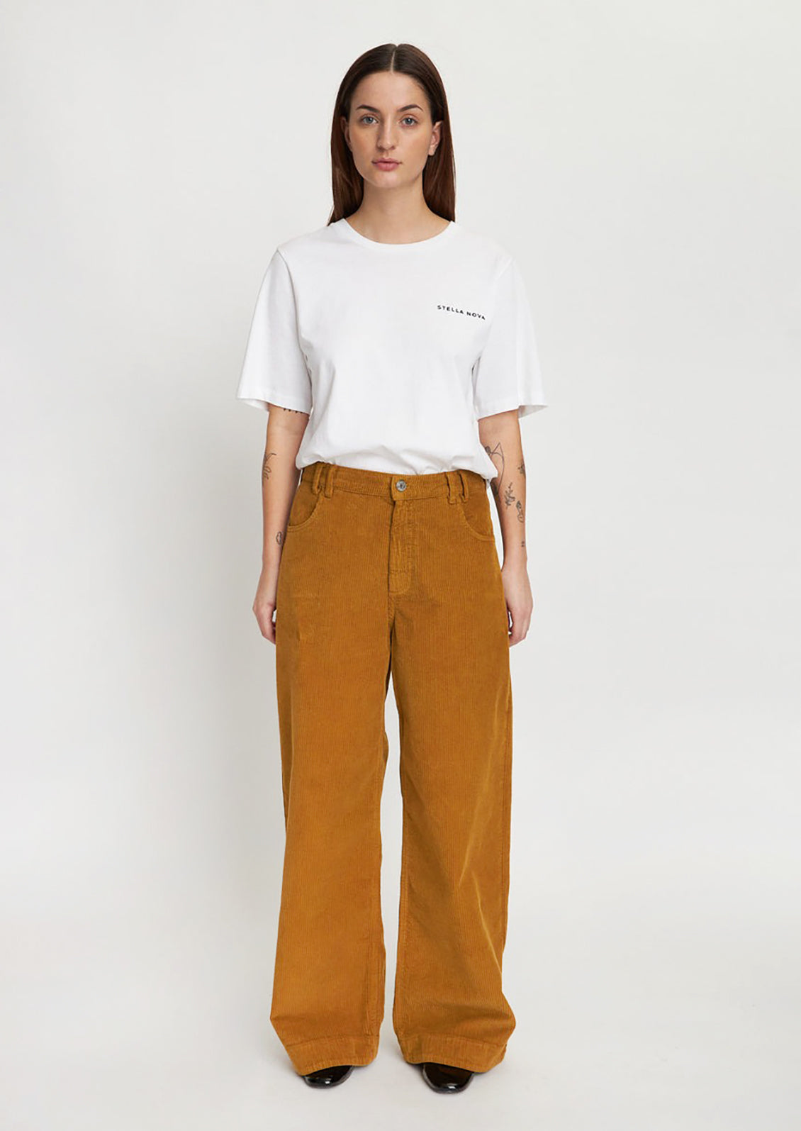 Corduroy Wide Leg Pant