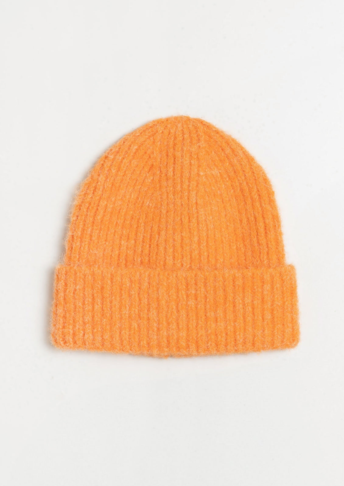 Plush Rib Knit Beanie