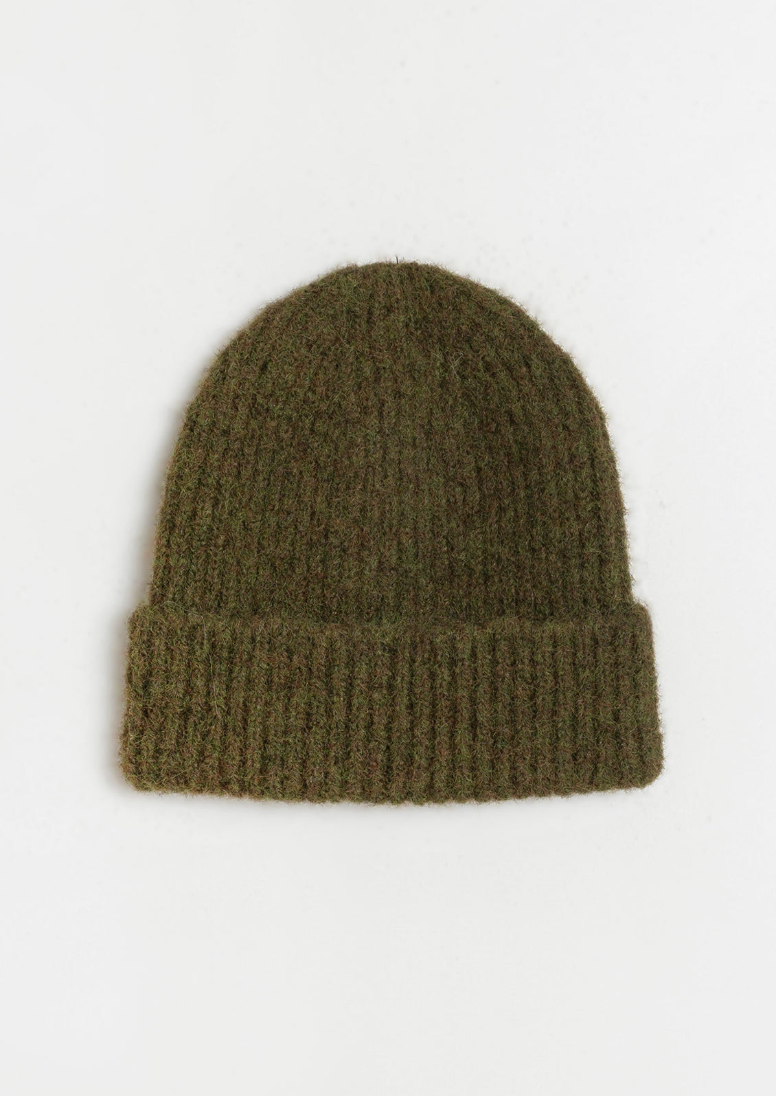 Plush Rib Knit Beanie