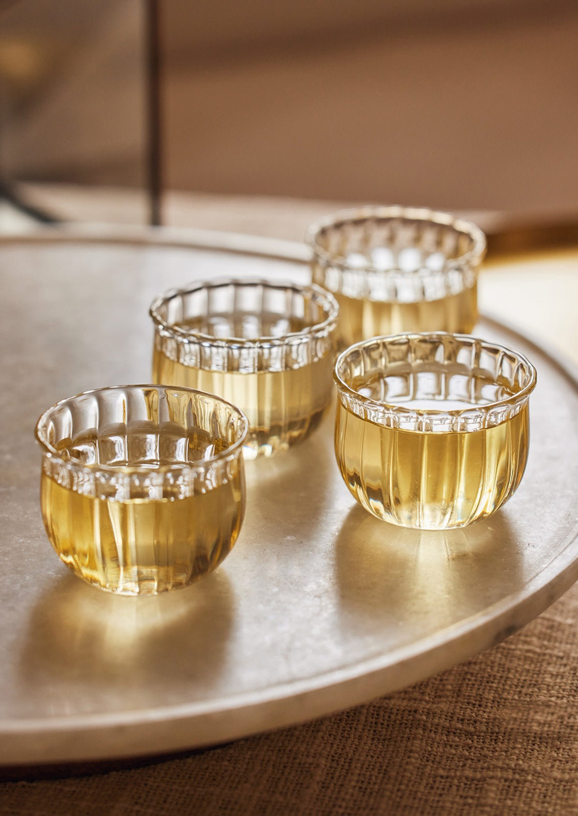 Otto Fluted Glass Cup