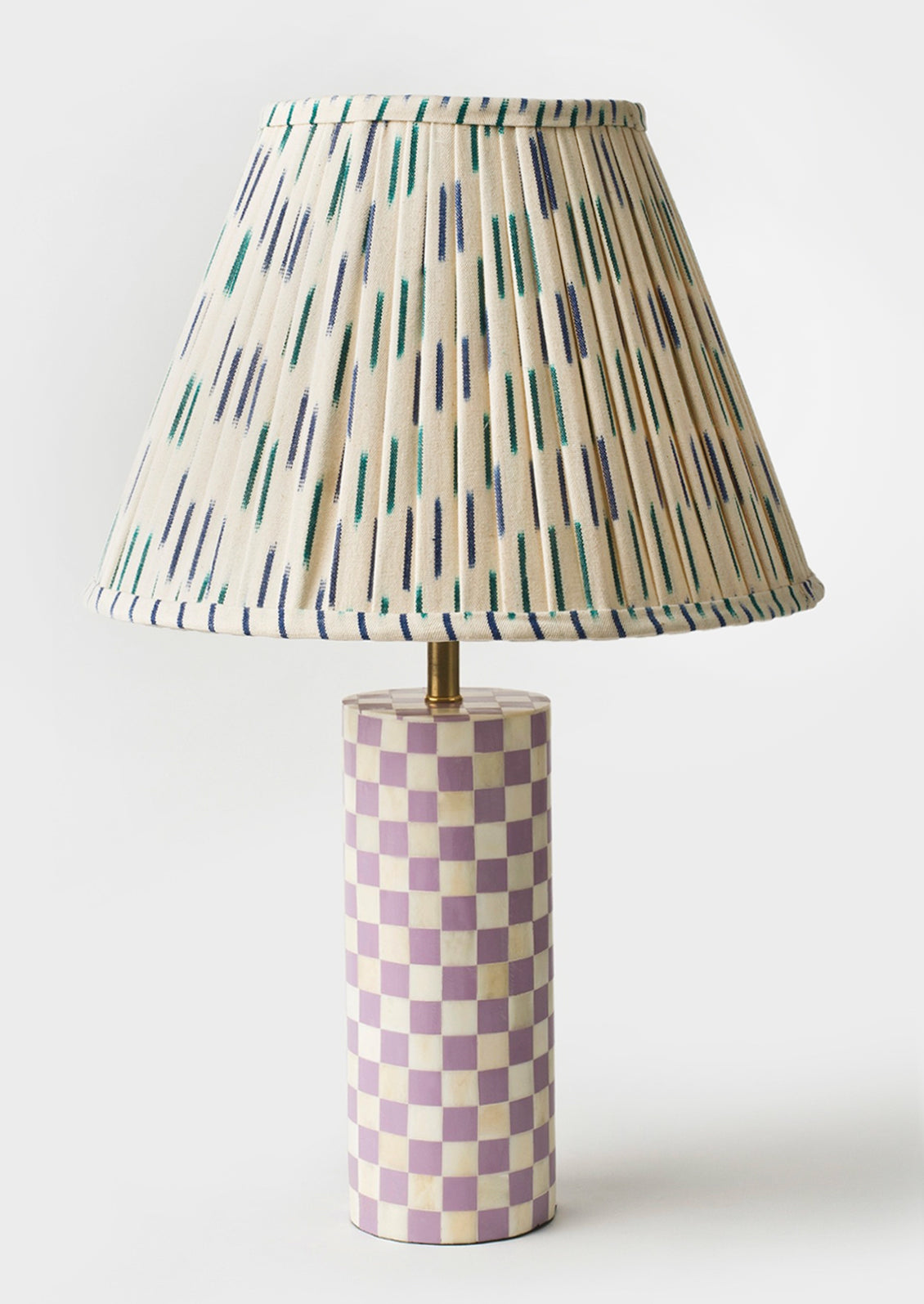 Checkered Table Lamp