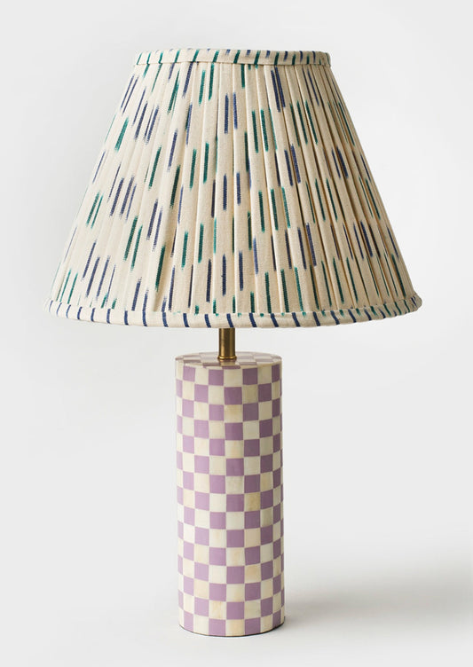 Checkered Table Lamp
