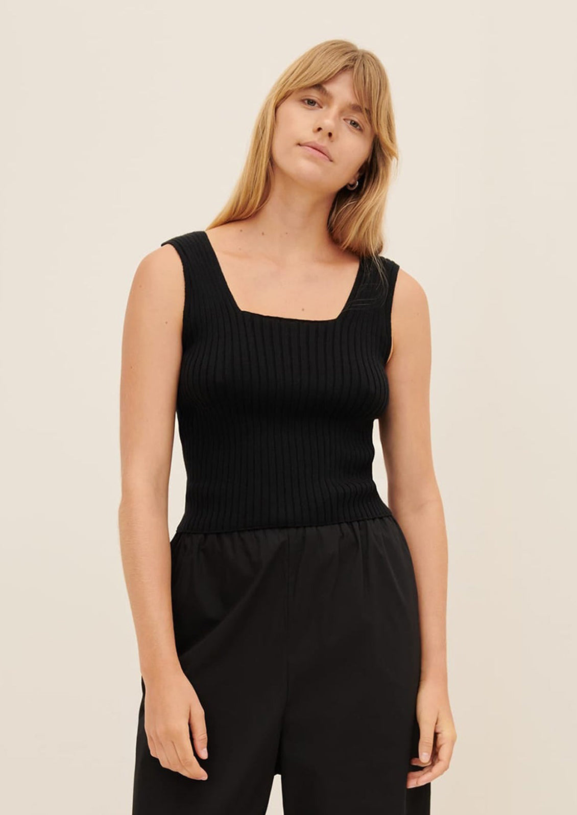 Delta Rib Cotton Singlet