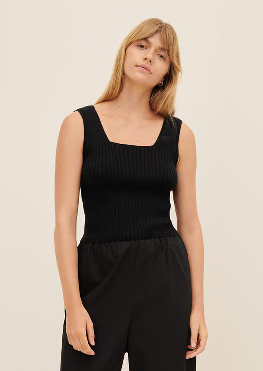 Delta Rib Cotton Singlet