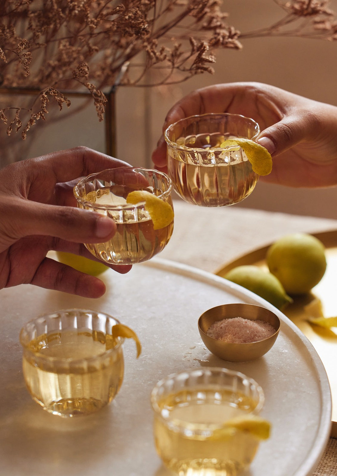 Otto Fluted Glass Cup