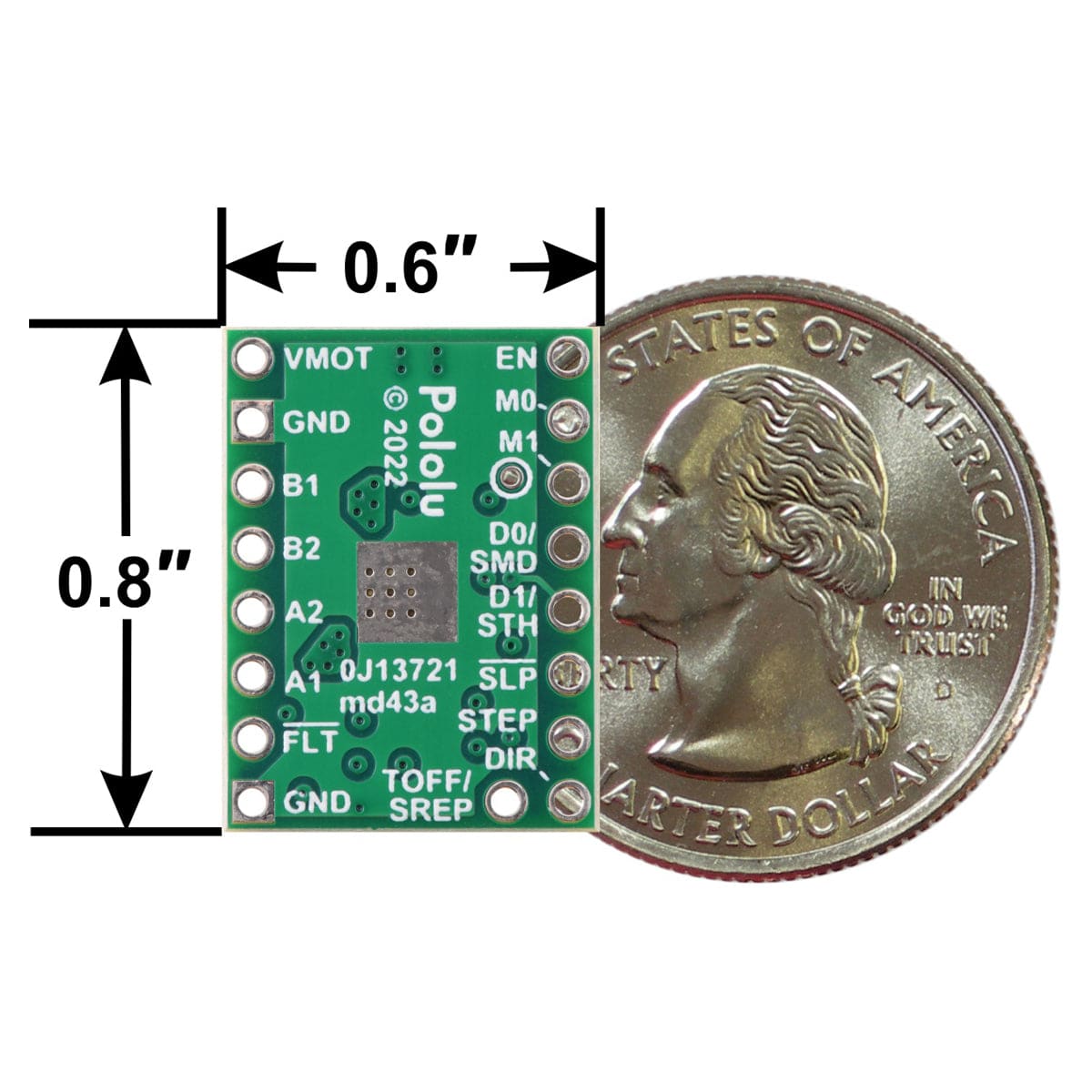 DRV8434 Stepper Motor Driver Carrier