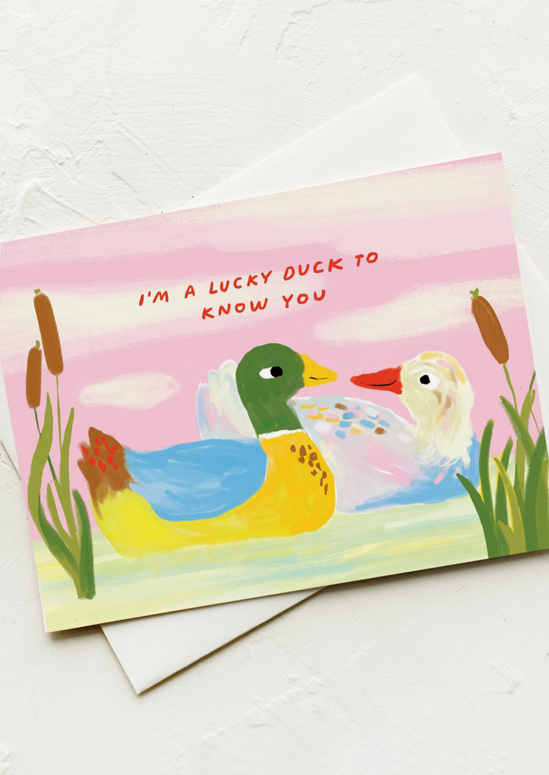 Ducks Lucky To Know You Card