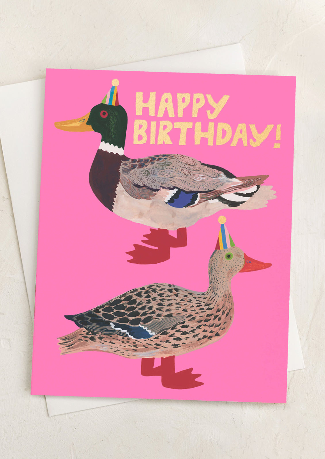 Party Ducks Birthday Card
