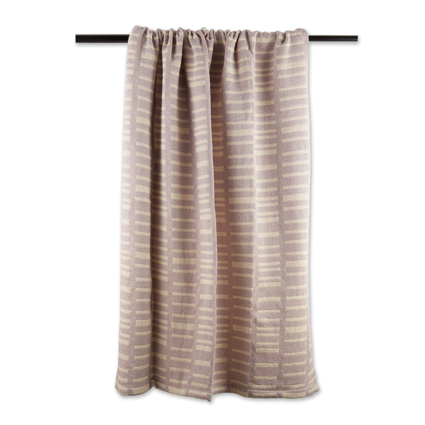 Dusty Lilac Urban Jacquard Throw