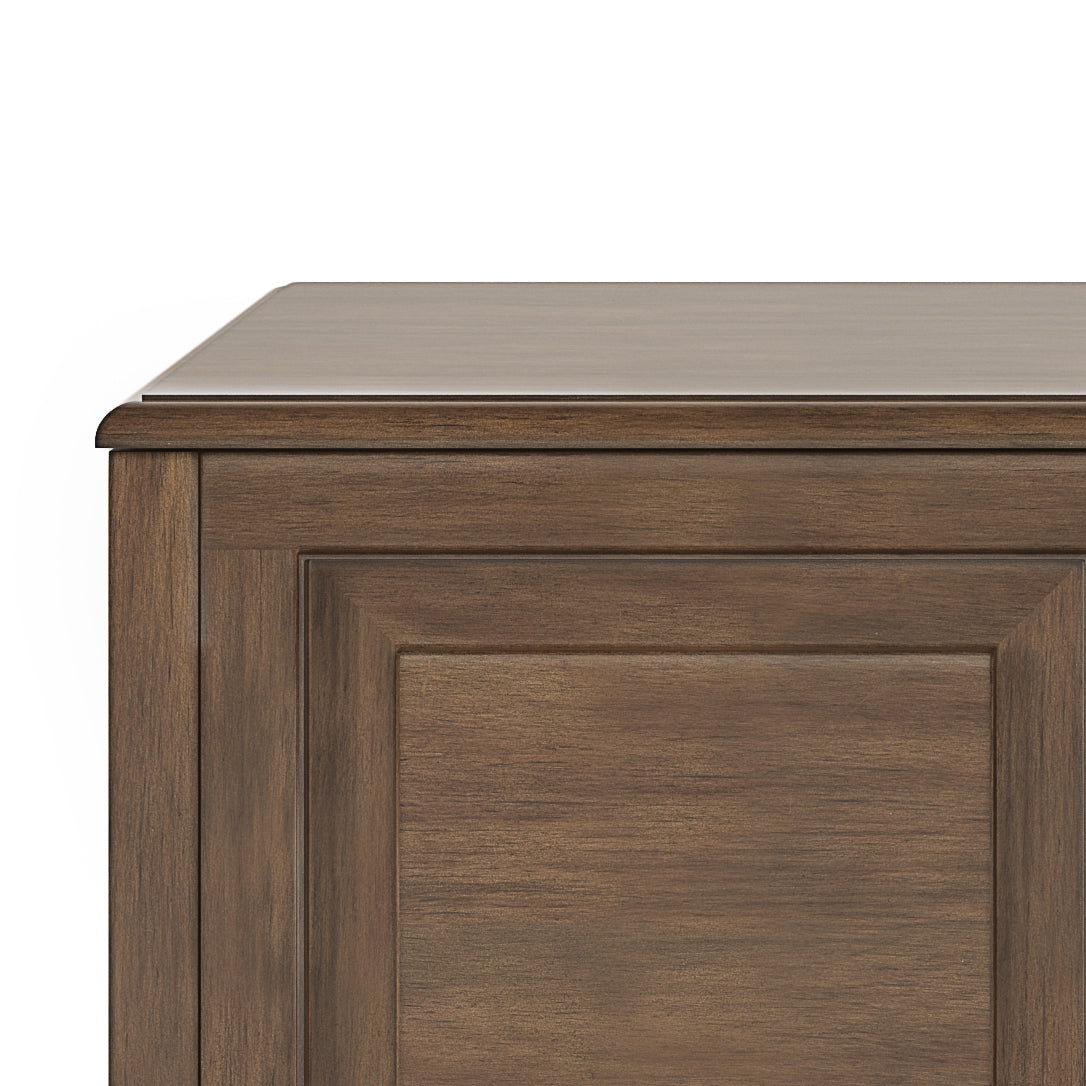 Solarium Storage Bench with Lift-up Lids
