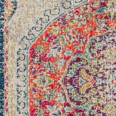 Bohemian FLAIR Boho Vintage Medallion Area Rug