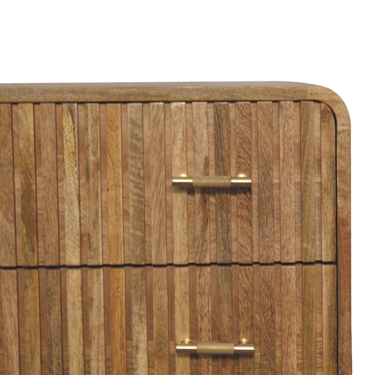 Architect Solid Wood Chest with 3 Drawers and Tapered Legs