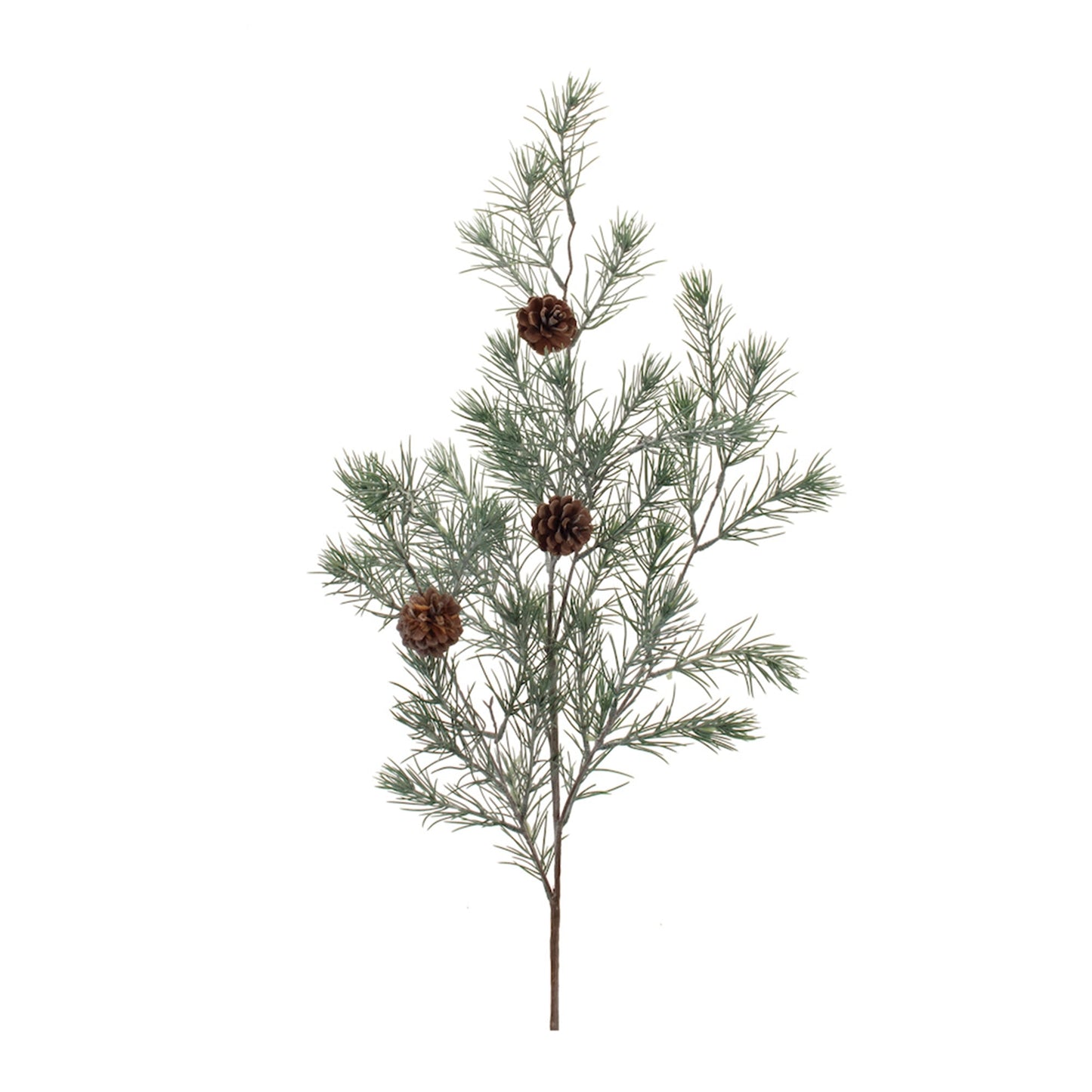 Pine Spray with Pinecones, Set of 2