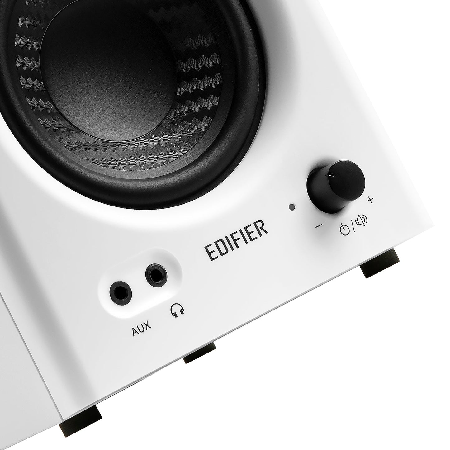 Edifier MR4 Powered Studio Monitor Speakers, 4" Active Near-field Monitor Speaker - White (Pair)