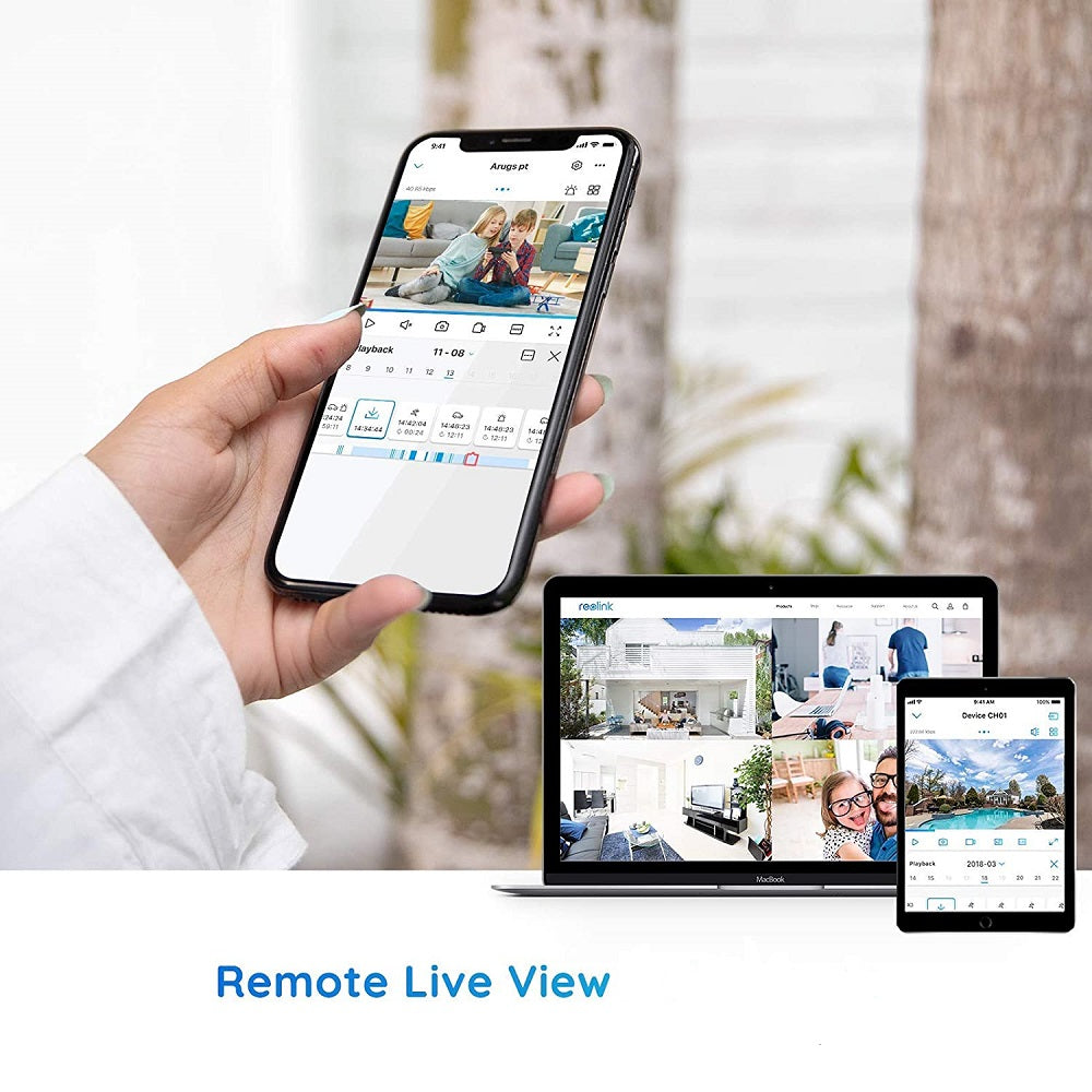 Reolink 5MP PoE IP Outdoor Security Camera for Home RLC-520A