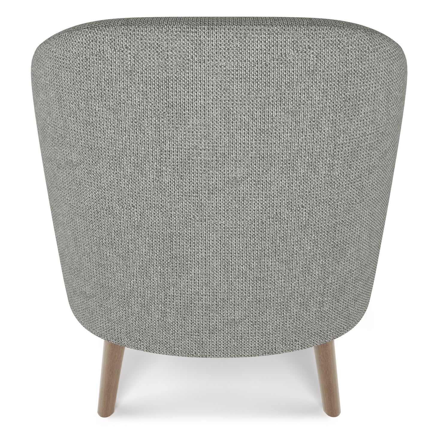 Inspiration Upholstered Armchair with Curved Back and Removable Seat Cushion