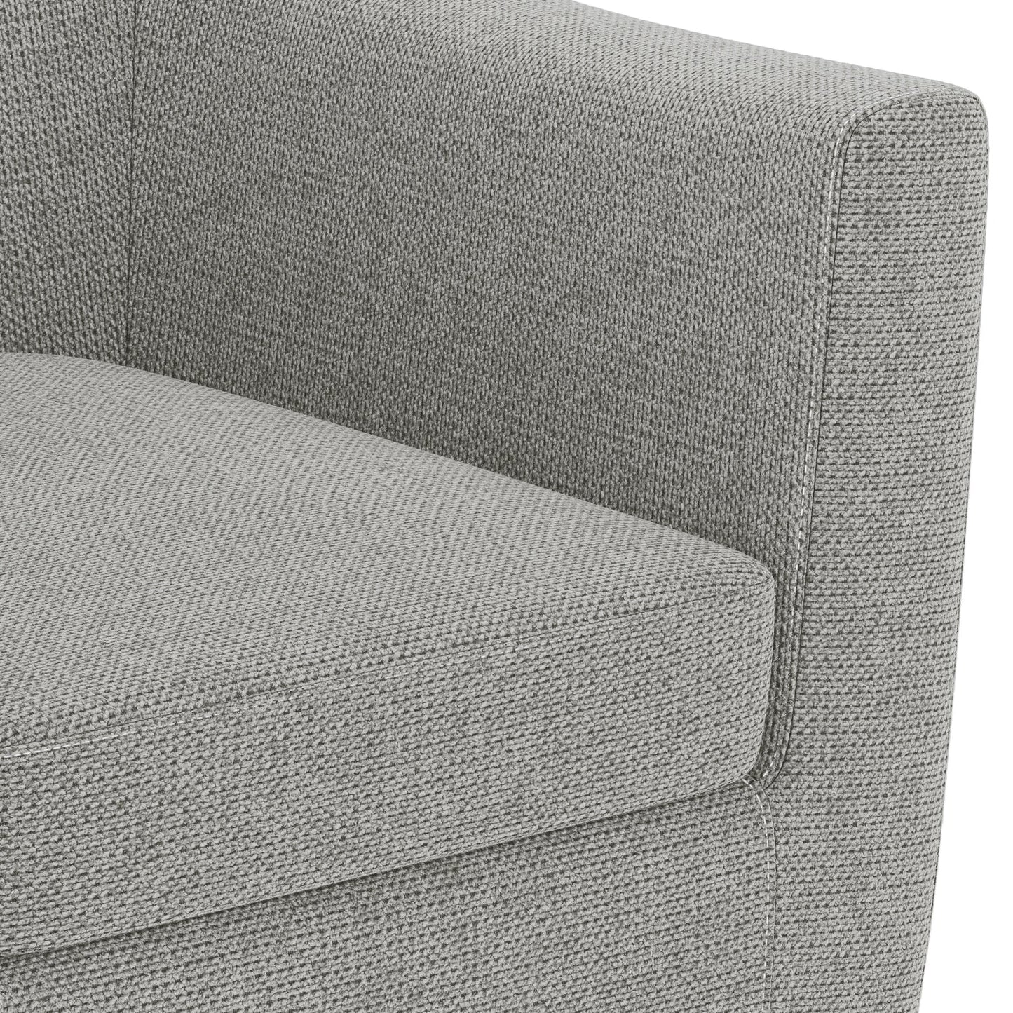 Inspiration Upholstered Armchair with Curved Back and Removable Seat Cushion