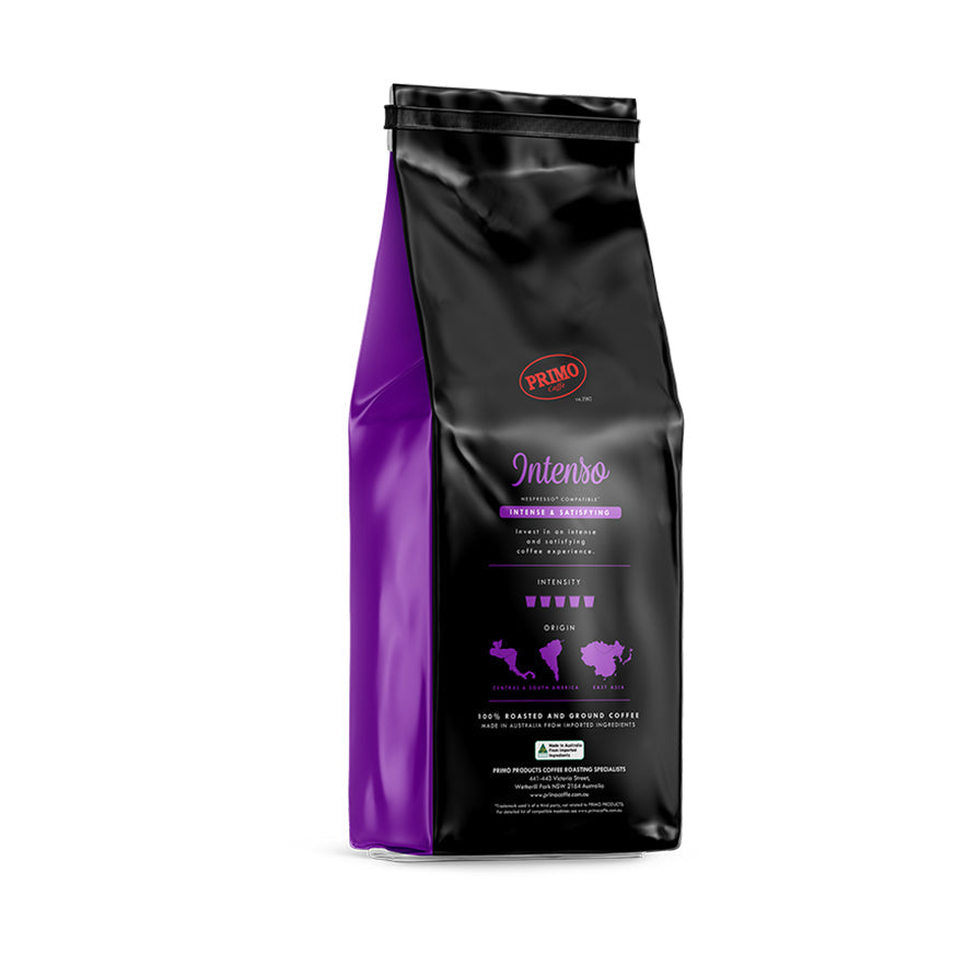 Primo Caffe 50 Pieces Intenso Hermetic Coffee Capsules for Nespresso Machine
