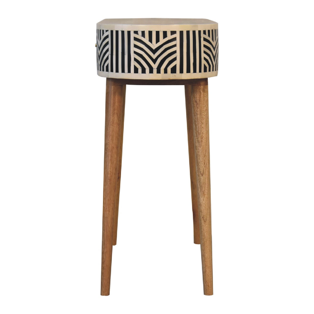Blossomx Bone Inlay Console Table with Drawer