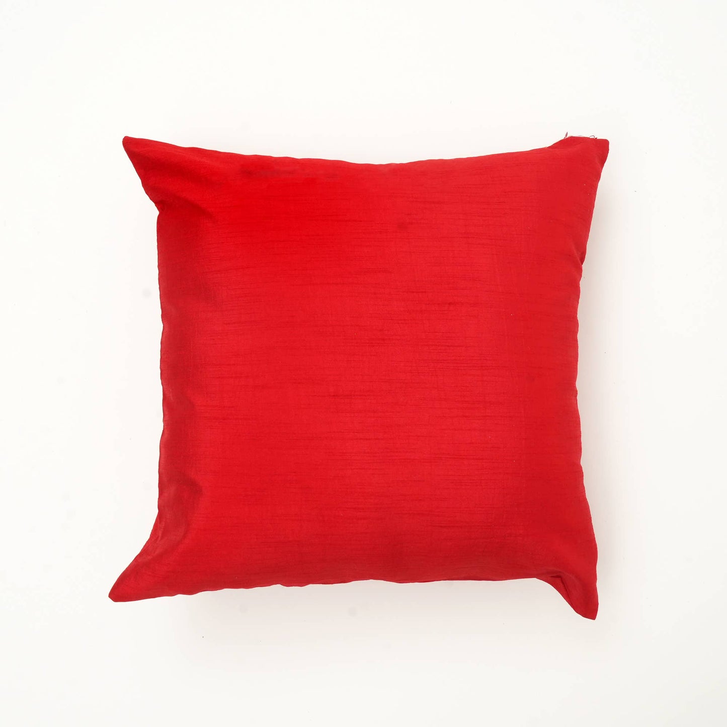 Golden Snowflake Beaded Decorative Pillow