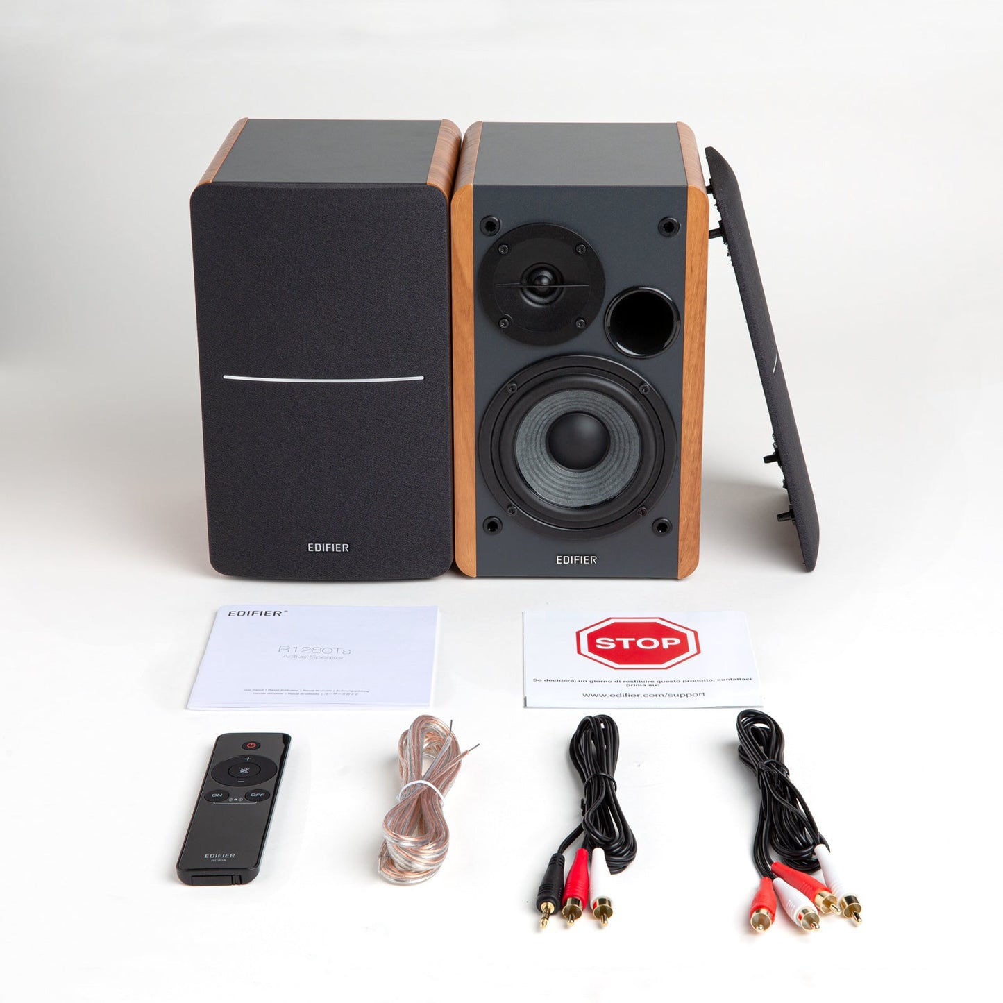 Edifier R1280Ts Powered Bookshelf Speakers 2.0 Stereo Active Near Field Monitors