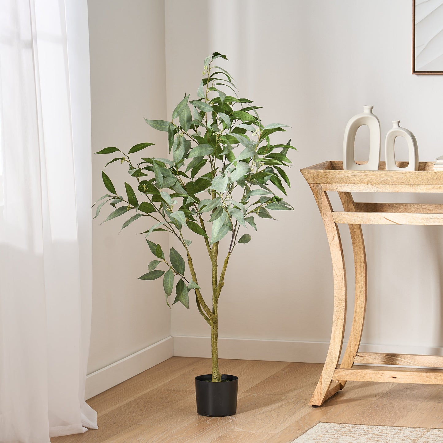 Versatile Artificial Eucalyptus Leaves Bonsai