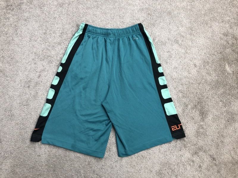 Nike Shorts Mens Large Blue Bermuda Dri Fit Activewear Running Jogging Logo