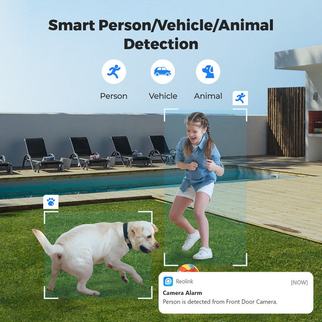 Reolink RLC-843A - Smart 4K 8MP PoE Camera with IK10 Vandal-Proof for Outdoor