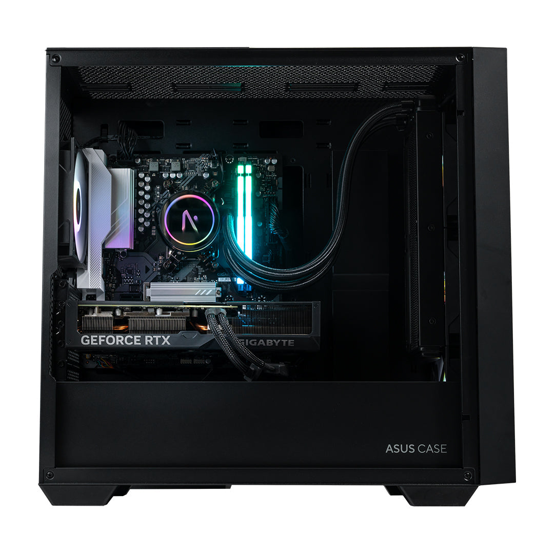 Aftershock Rapid Pro Desktop Gaming PC (Ryzen 7 7700) [RTX 4070]
