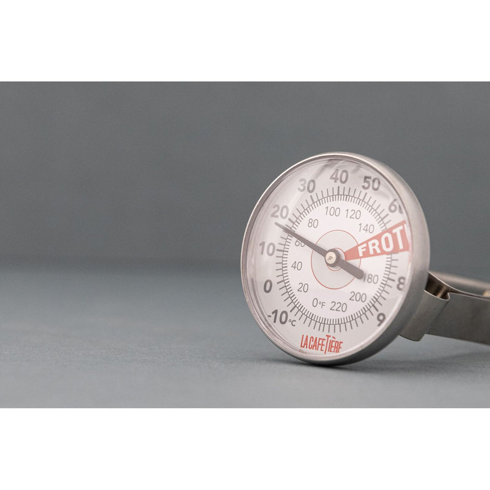 La Cafetiere 14cm Stainless Steel Milk Frothing Thermometer
