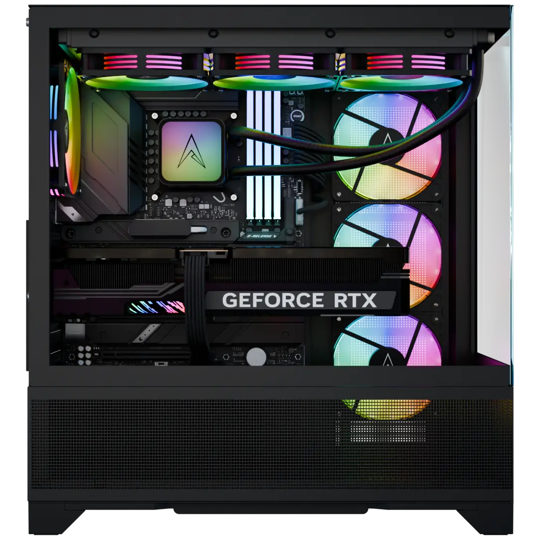 Allied Patriot MKII RTX 4080 Super | Ryzen 7 7800X3D Desktop Gaming PC (Black)