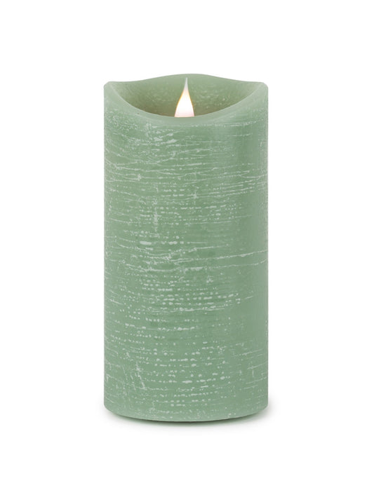 Green Simplux LED Designer Wax Candle with Remote
