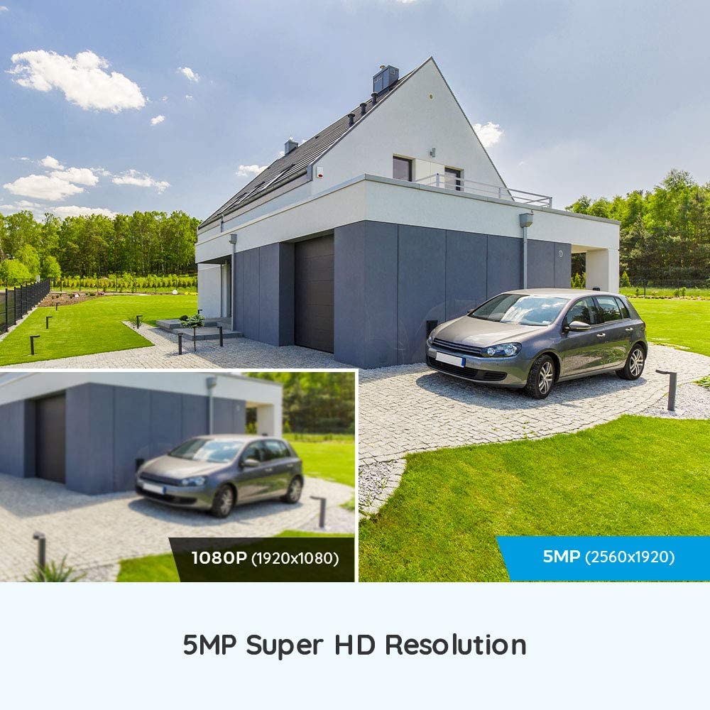 Reolink 5MP PoE IP Outdoor Security Camera for Home RLC-520A
