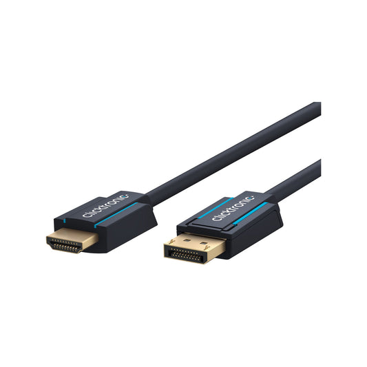 Clicktronic Display port to HDMI 2m