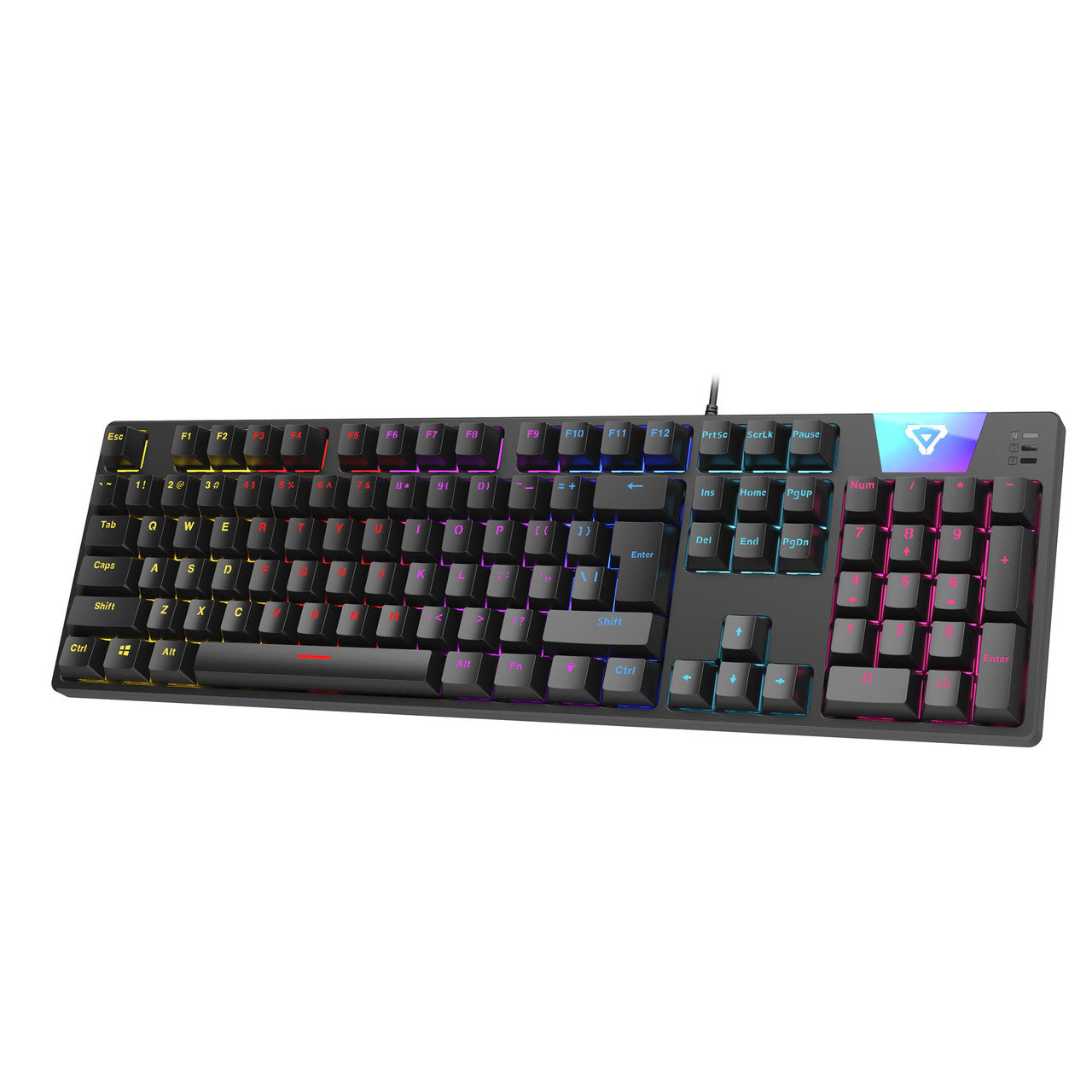 Laser Gaming LED Full Size Mechanical Wired Keyboard