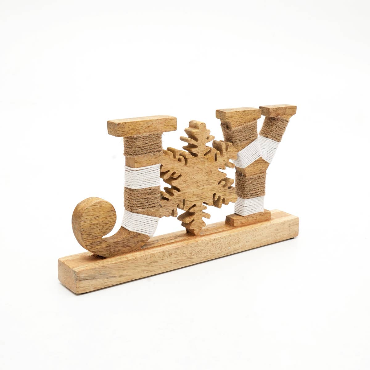 Joy Wooden Table Top Sign
