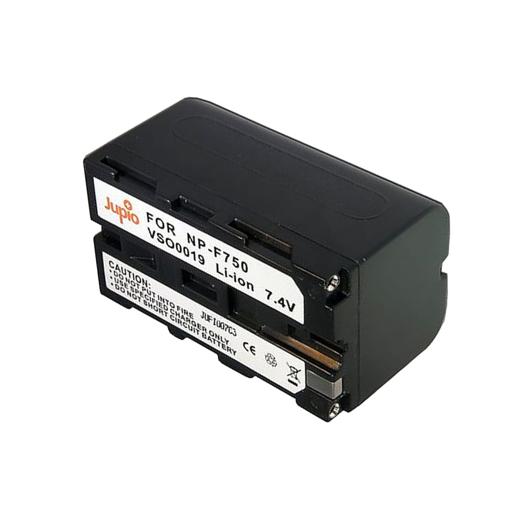 Jupio Li-Ion 7.4V 4400mAh Rechargeable Battery For Sony NP-F750/F730 Camera