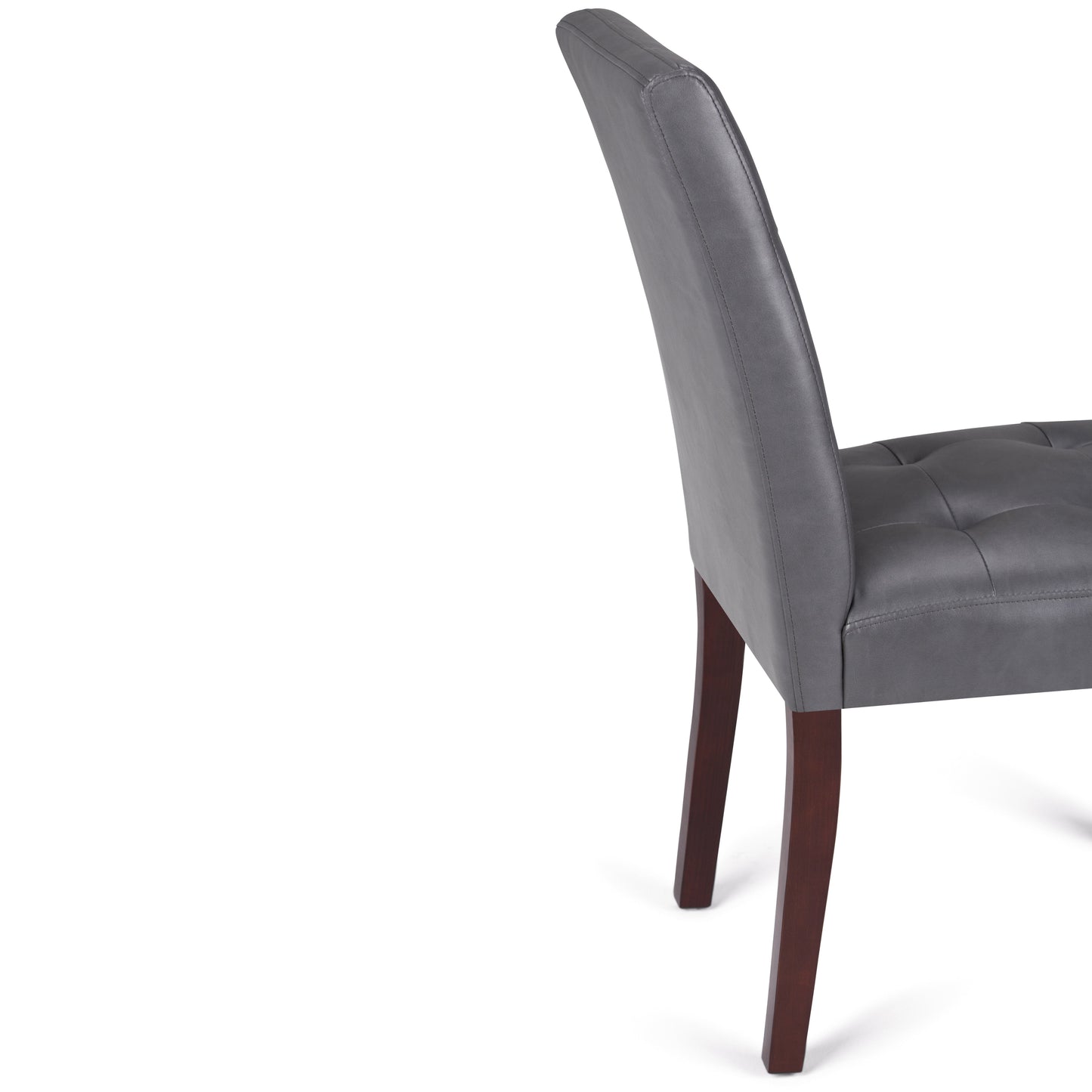 Effulgent Upholstered Dining Chair with Button Tufted, Set of 2
