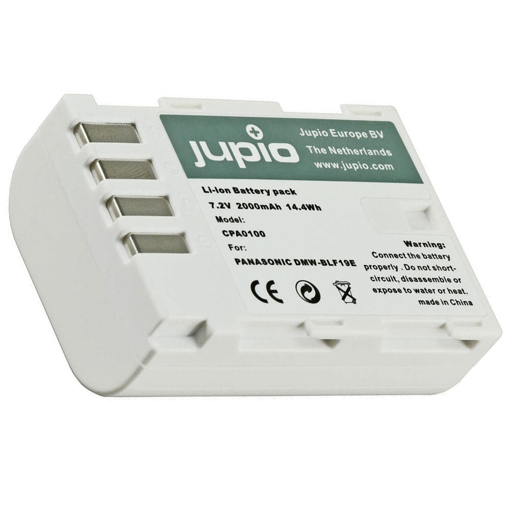 Jupio  7.2V 2000mAh Rechargeable Battery For Panasonic DMW-BLF19E Ultra