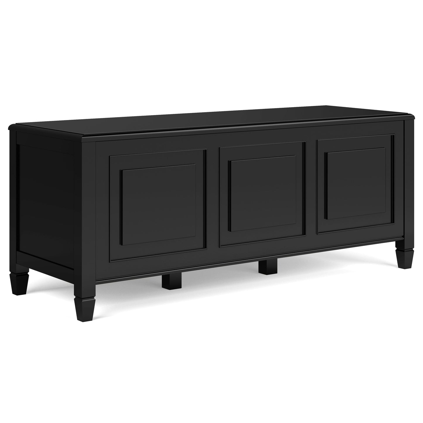 Solarium Storage Bench with Lift-up Lids