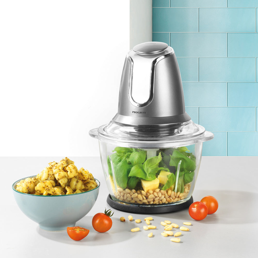 Salter 1.2L Cosmos Electric Glass Food Chopper/Cutter 500W
