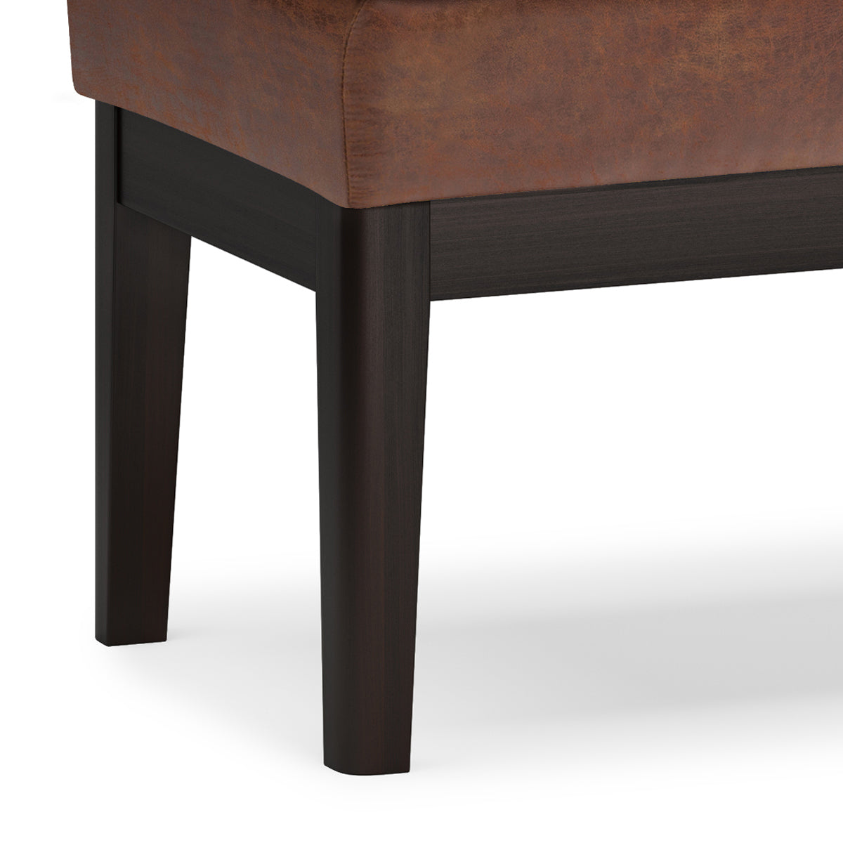 Nocturne 45.28" Ottoman Bench with Stitching Detail