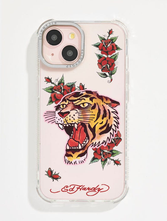 Ed Hardy x Skinnydip Tiger Head Shock iPhone Case