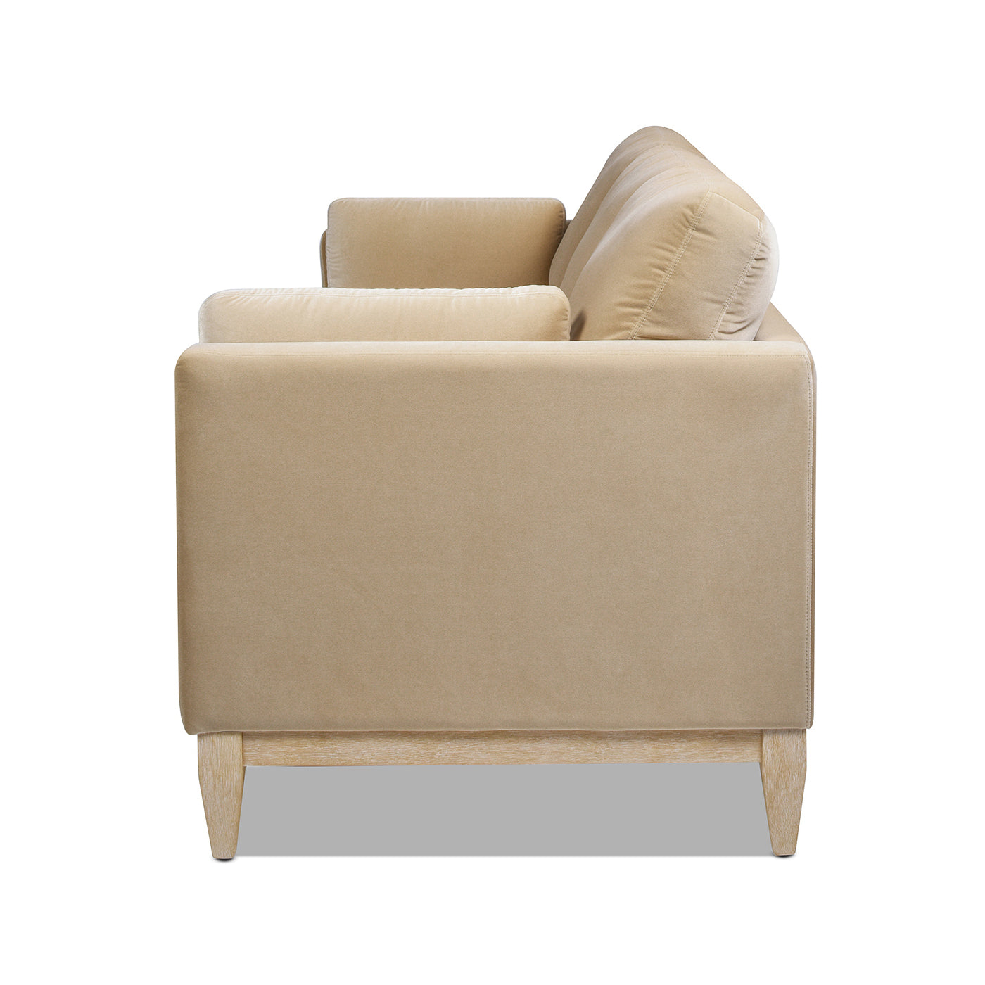 Crownedd 84" Upholstered Sofa with Square Track Arms
