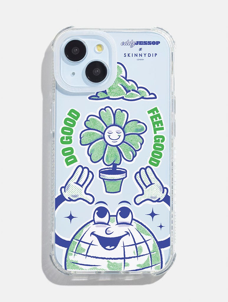 Eddy Jessop x Skinnydip Do Good Feel Good Shock iPhone Case