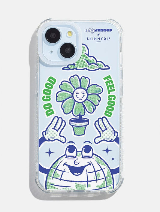 Eddy Jessop x Skinnydip Do Good Feel Good Shock iPhone Case
